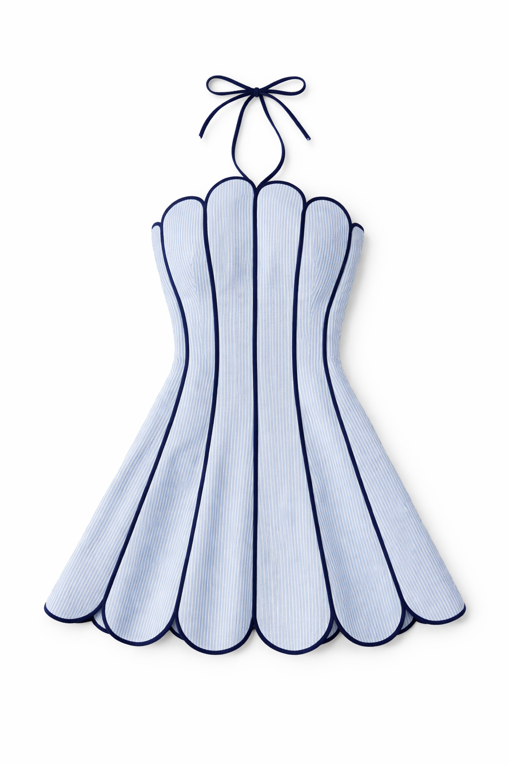 Scallop Summer Dress