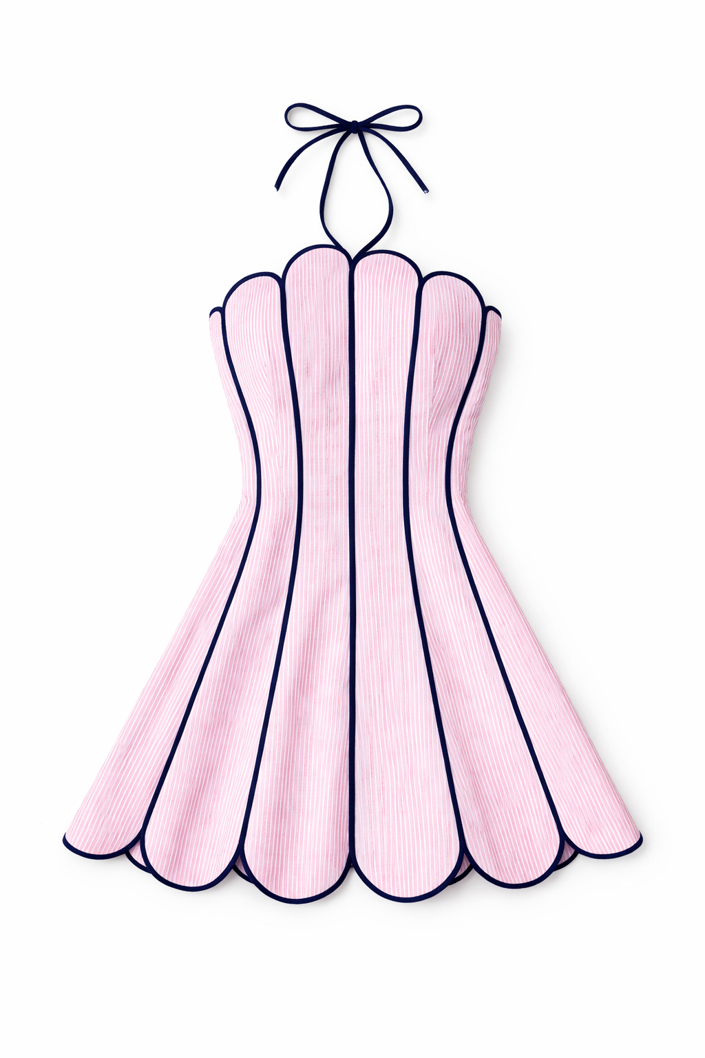 Scallop Summer Dress