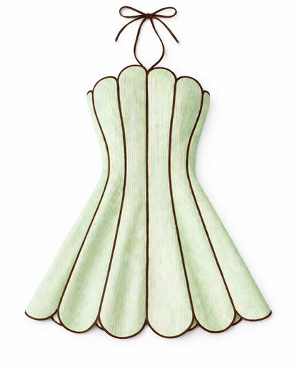Scallop Summer Dress